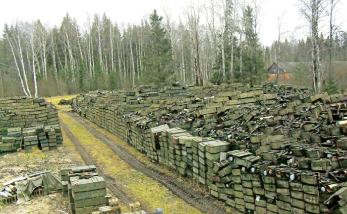 Арсенал боеприпасов Грау хранилища