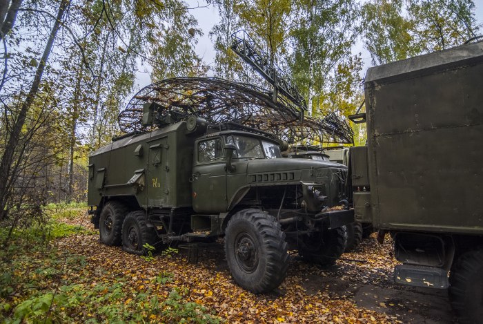 Заброшенные военные Грузовики