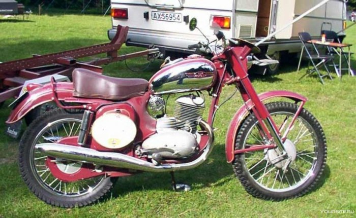 Мотоцикл Ява 1960