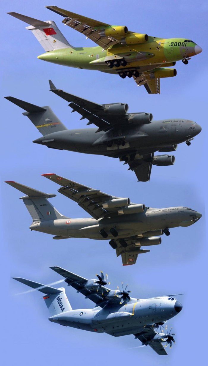 Y-20 военно-транспортный самолёт