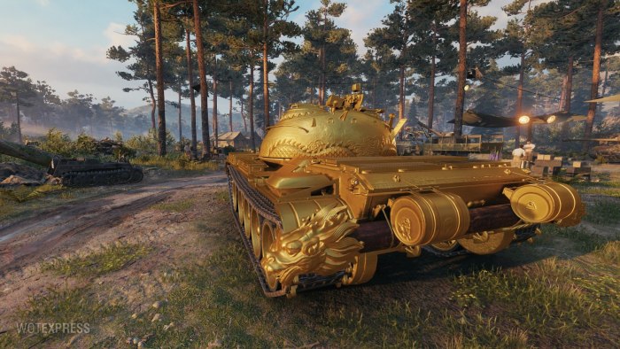 World of Tanks золотой Type 59
