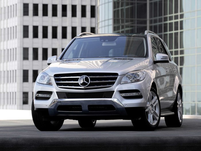 Mercedes Benz m class w166