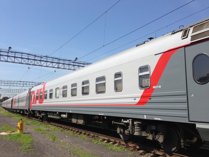 Поезд 102м Москва-Адлер