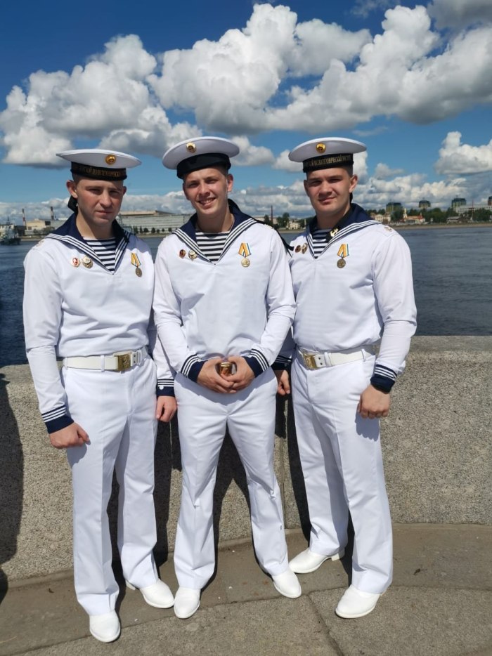 Парадная форма матроса ВМФ