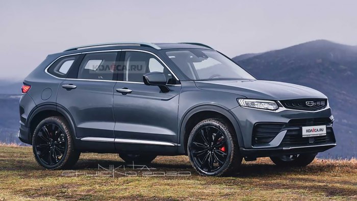 Кроссовер Geely Tugella 2022