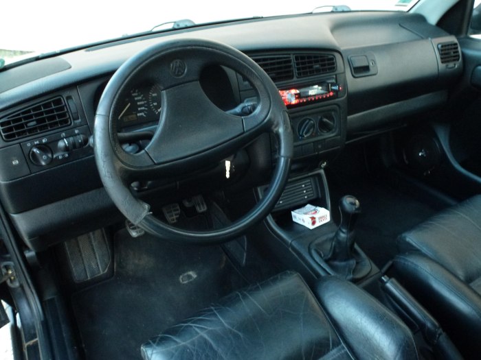 Golf 3 1993 салон