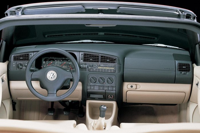 Volkswagen Golf 3 салон