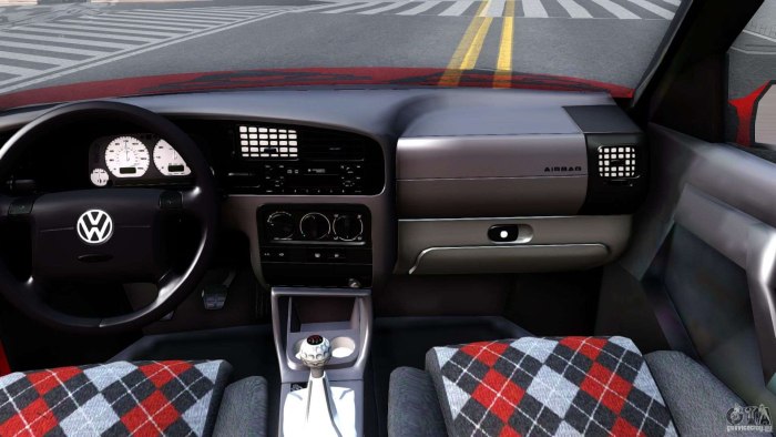 Volkswagen Golf mk3 салон