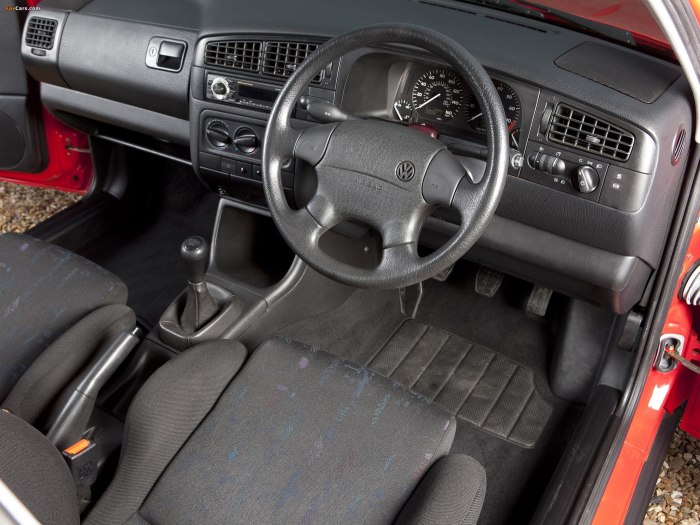 Гольф 3 GTI салон
