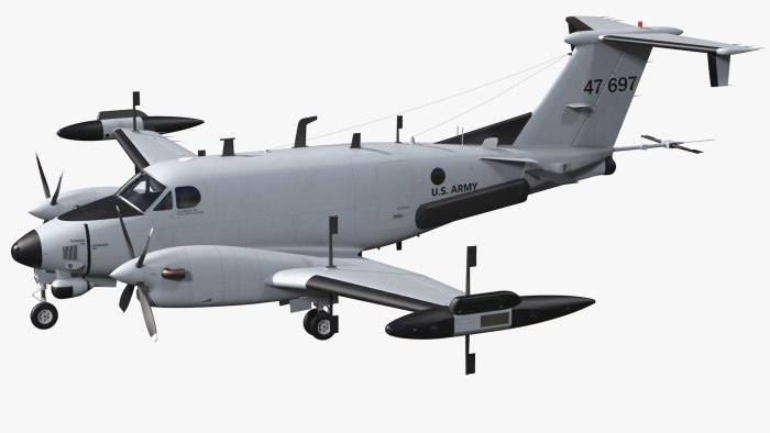Beech RC-12x Huron Guardrail