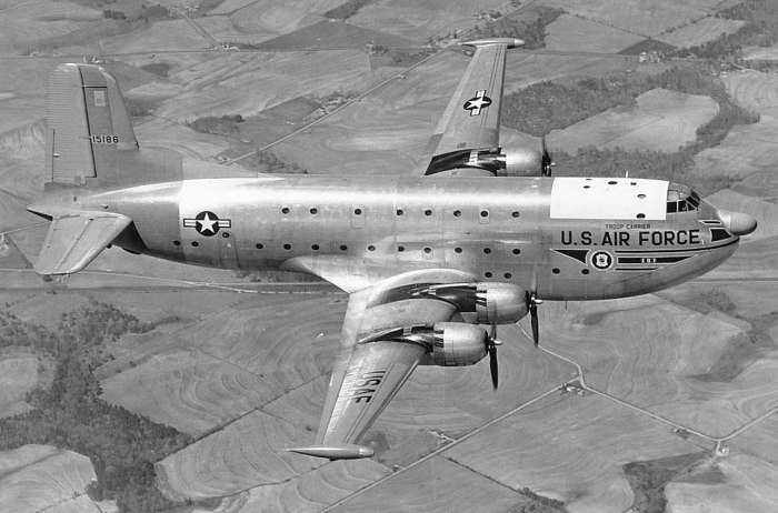 Самолет Дуглас с-124 Глоубмастер