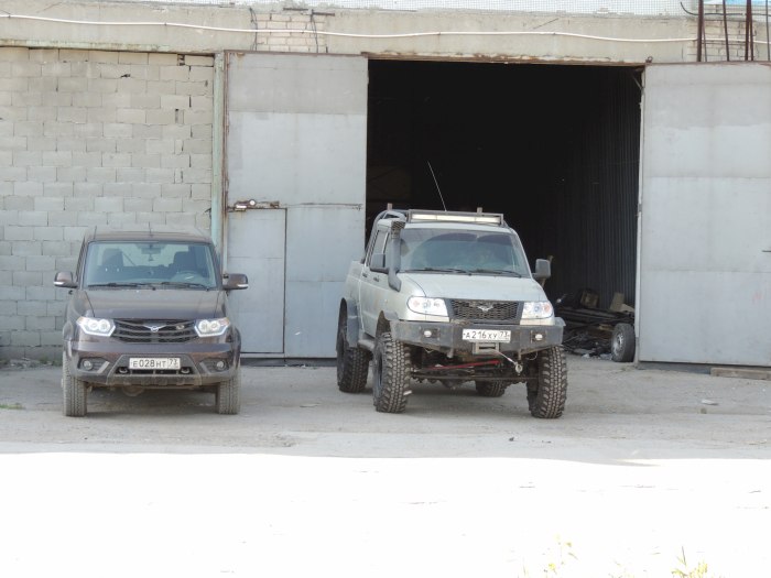 Patriot Pickup 35 колеса