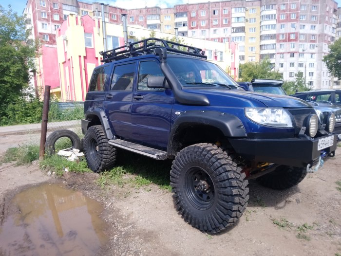 УАЗ Патриот на 35х колесах