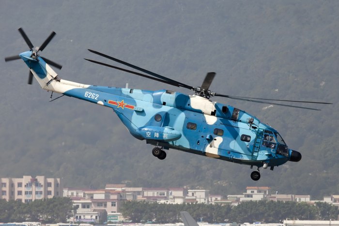 Changhe z-8 вертолёт