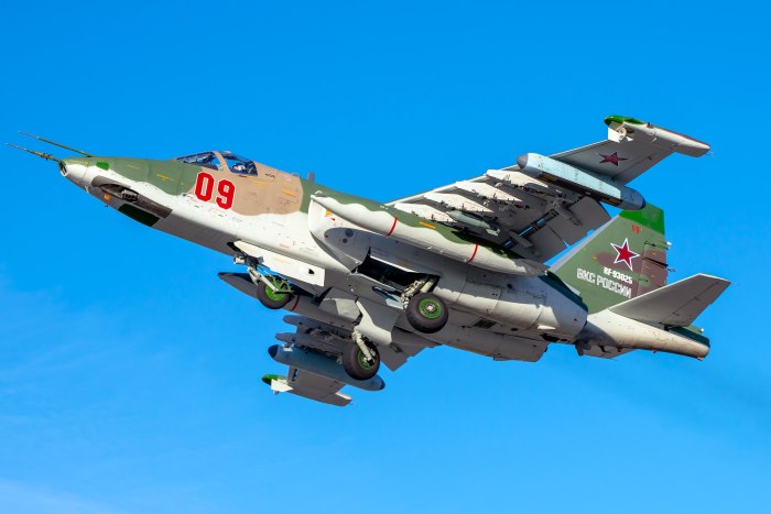 Штурмовик Су-25 Грач