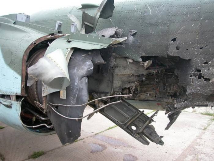 Штурмовик Су-25 Грач