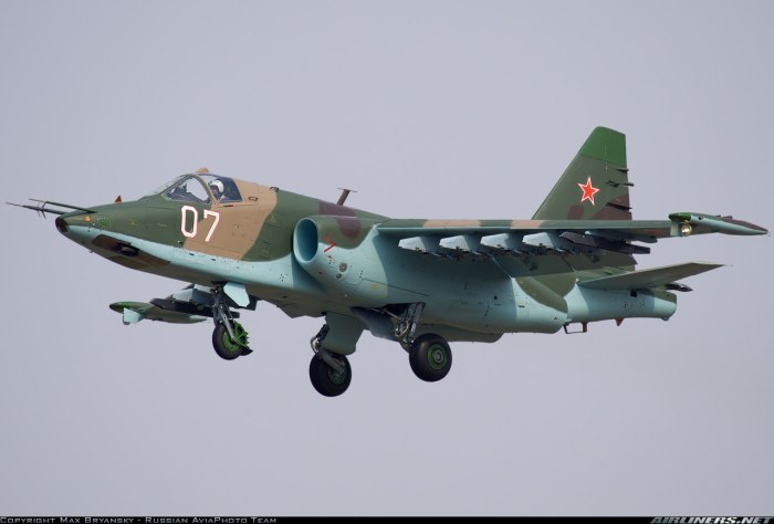 Самолёт-Штурмовик Су-25