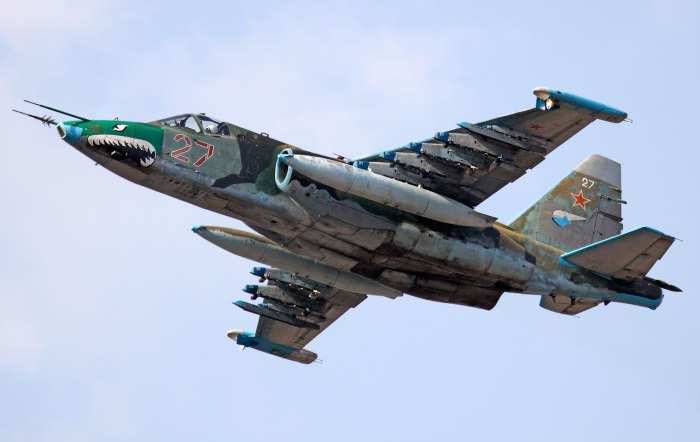Штурмовик Су-25 Грач