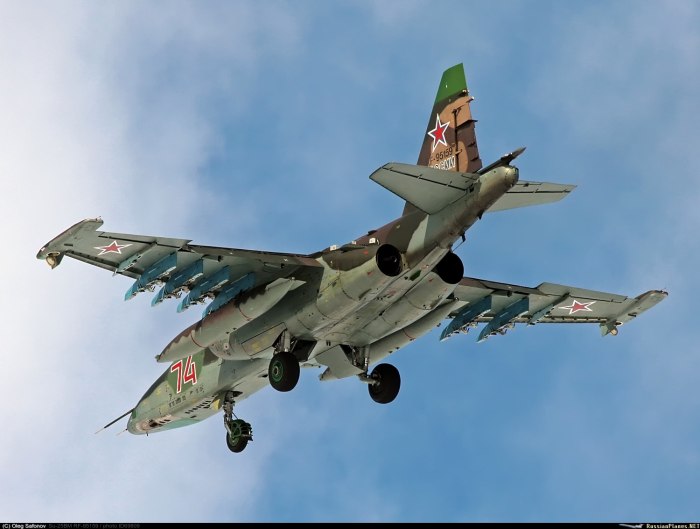 Штурмовик Су-25 Грач