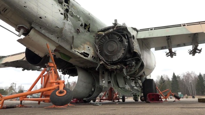 Штурмовик Су-25 Грач