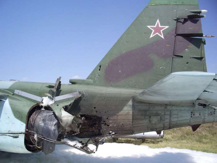 Штурмовик Су-25 Грач