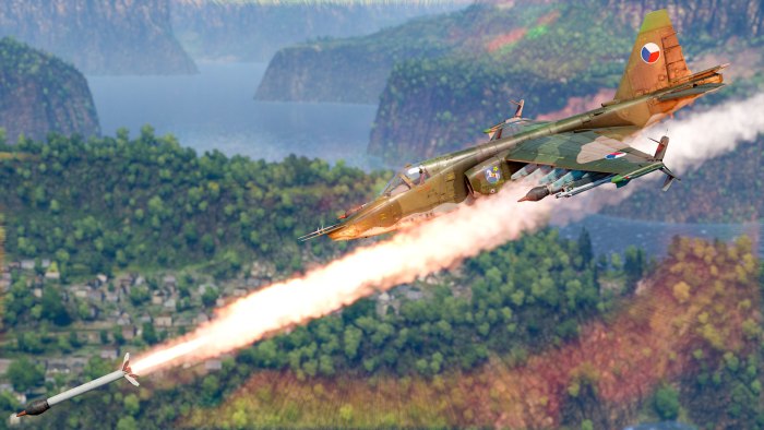 Штурмовик Су-25 Грач