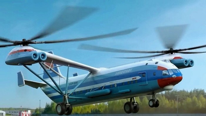 В-12 вертолёт вертолёты СССР