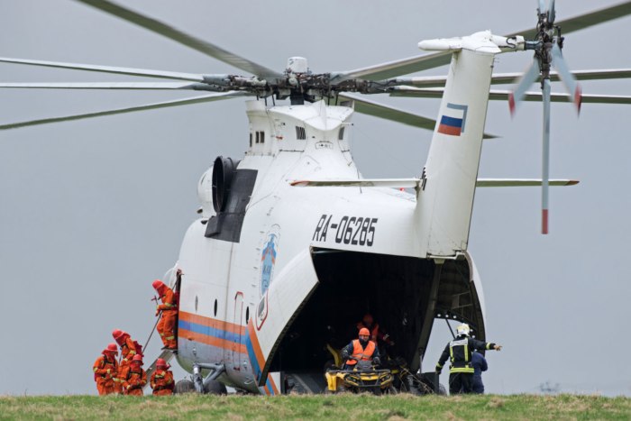 Самый большой вертолёт в мире ми 26
