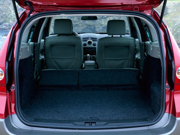 Renault Megane 2 универсал багажник