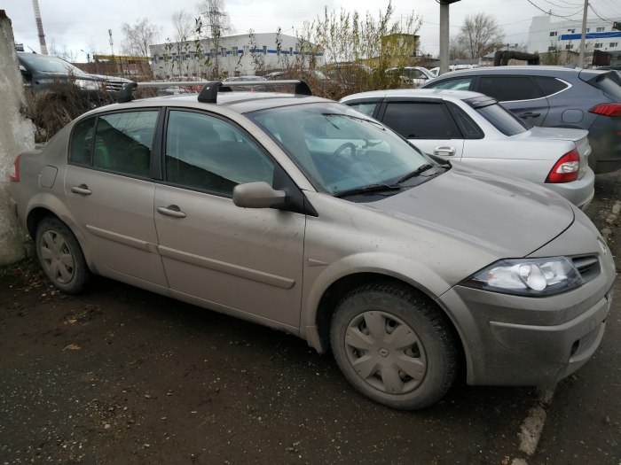 Багажник на крышу Renault Megane 2