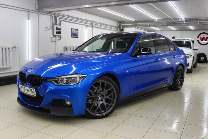 BMW f30 Blue
