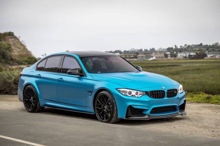 BMW m3 синяя