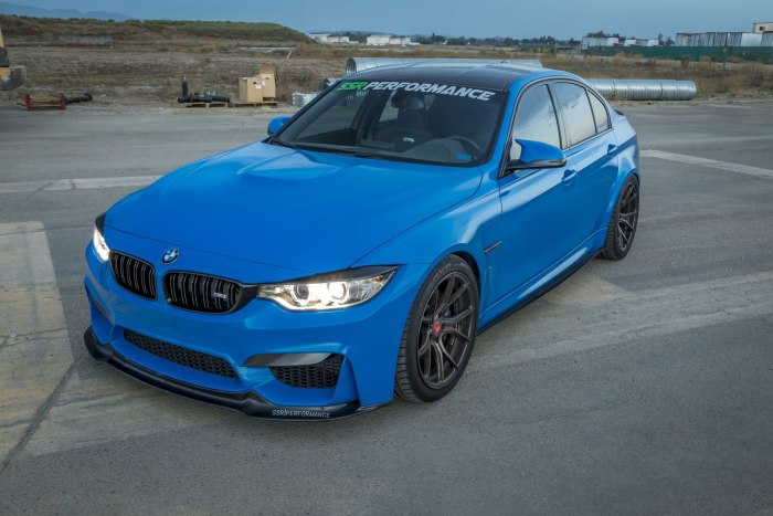 BMW m3 синяя