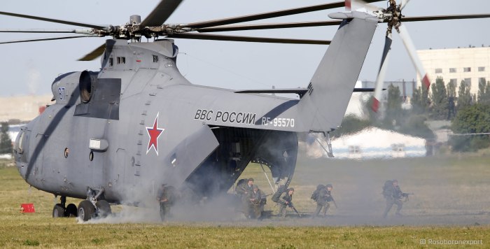 Ми-26 военно-транспортный вертолёт
