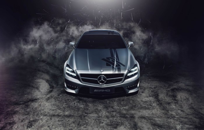 Mercedes CLS 63 AMG черный