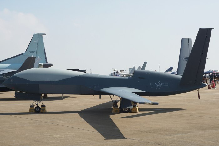 Китайский БПЛА WZ-7