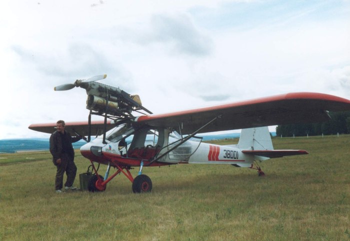 Легкий самолет «Арго-02».