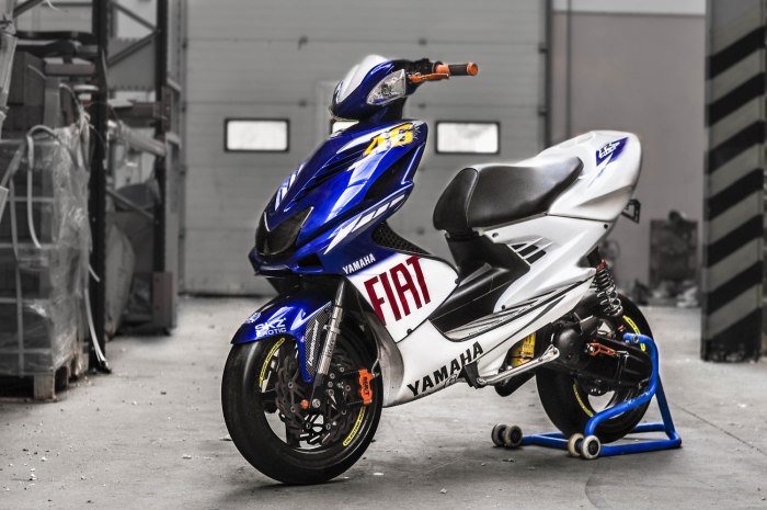Yamaha Aerox 50 Stunt