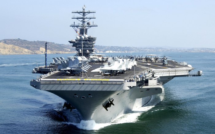 Авианосец ВМФ США Нимиц