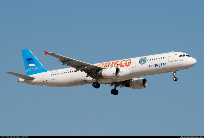 Metrojet a320