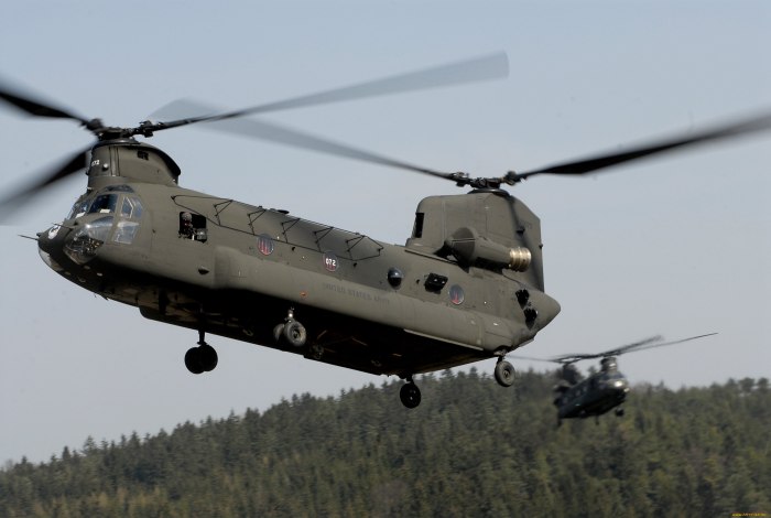 Ch-47 Chinook Gunship