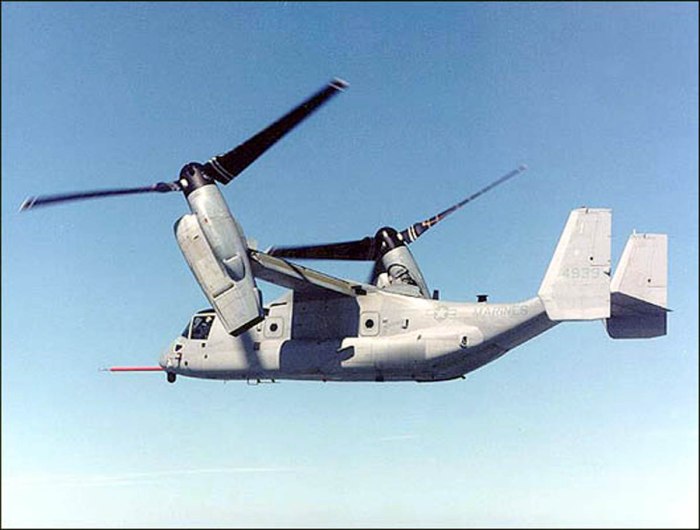 Конвертоплан Bell v-22 Osprey