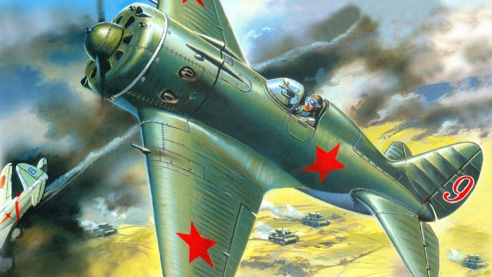 Советский истребитель и-16