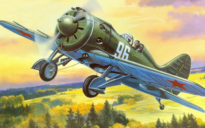 "Советский истребитель и-16 Тип 18 героя СС Василия Голубева" м1:48