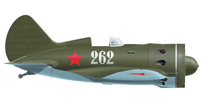 Самолет Polikarpov i-16