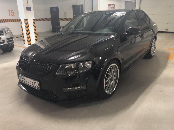 Octavia a7 антихром