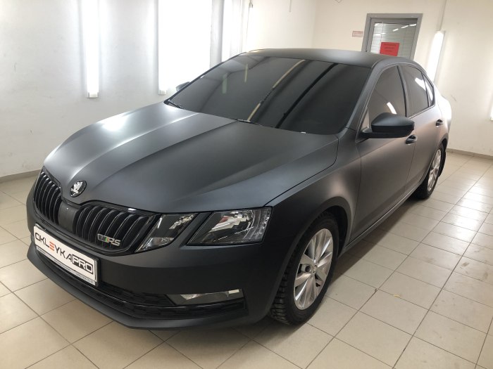 Škoda Octavia a7 черная