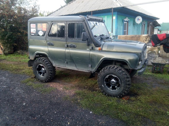 УАЗ Hunter 33 колеса