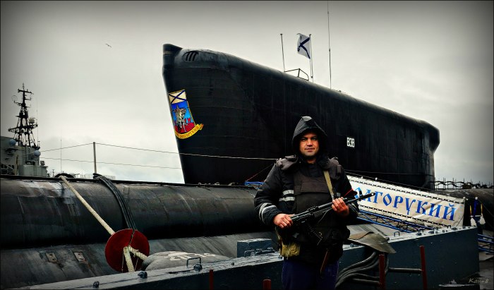 Трап на подводной лодке