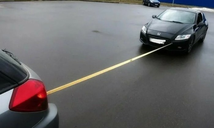 Буксировка автомобиля